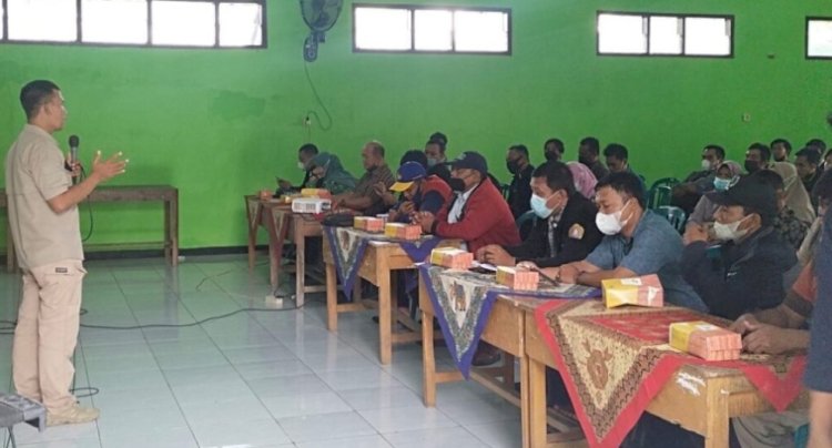 Suasana Bimtek para relawan hitungan cepat Pilkades Serentak 2022 Kabupaten Probolinggo /Saifullah