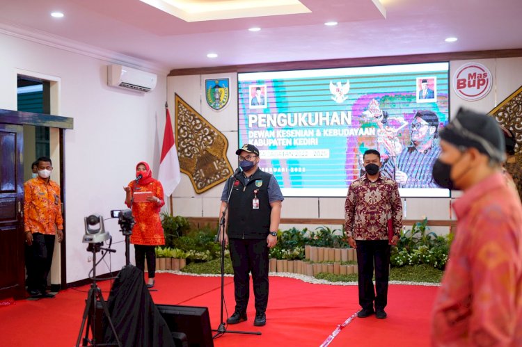  Bupati Kediri kukuhkan DK4 Kabupaten Kediri