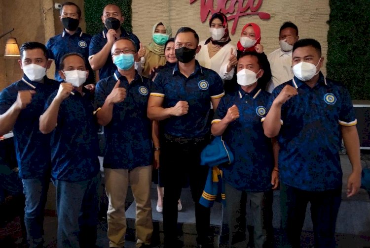 Agus Harimurti Yudhoyono (AHY) saat kuliah bareng mahasiswa S3 Unair