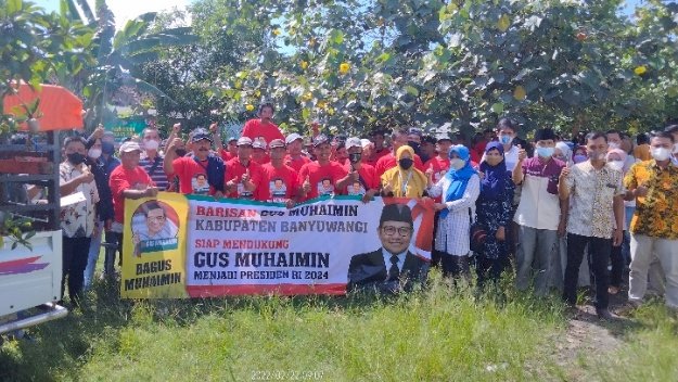 Barisan Gus Muhaimin mengajak Paguyuban Pedagang Hewan Banyuwangi deklarasi mendukung Muhaimin Capres di 2024/RMOLJatim