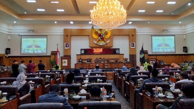 Paripurna DPRD Banyuwangi / RMOLJatim