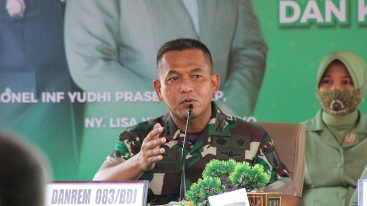 Danrem saat memberikan arahan di Kodim 0820 Probolinggo. /ist