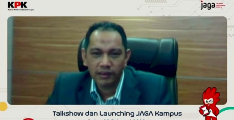 akil Ketua KPK, Nurul Ghufron merilis platform JAGA Kampus/Repro