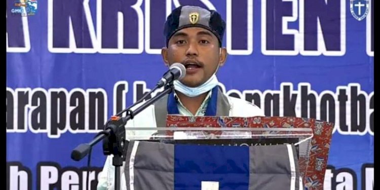 Ketua Umum Gerakan Mahasiswa Kristen Indonesia (GMKI) Jefri Gultom/Net