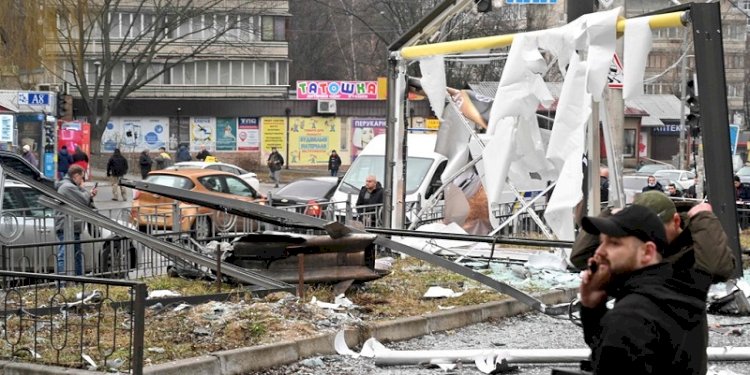 Kekacauan terjadi di Ukraina setelah serangan Rusia/Net