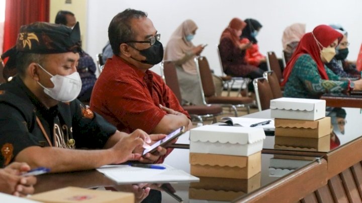 Rapat evaluasi bersama LPA Tulungagung