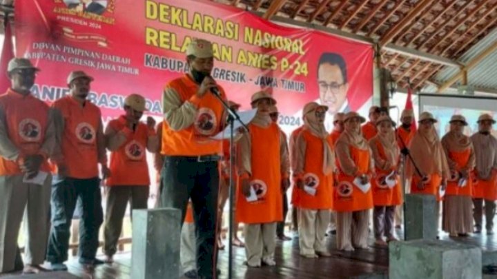 Relawan Anies P-24 di Gresik