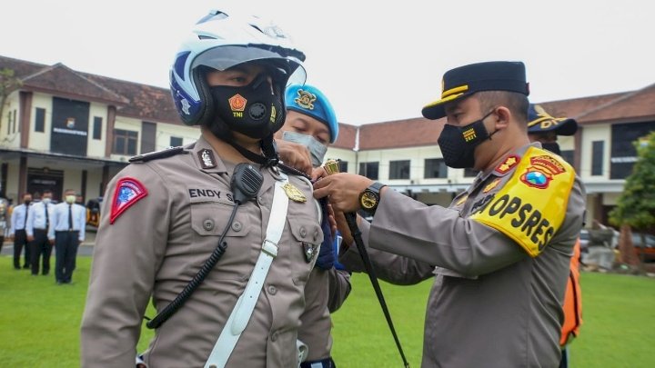 Apel gelar pasukan di Jombang