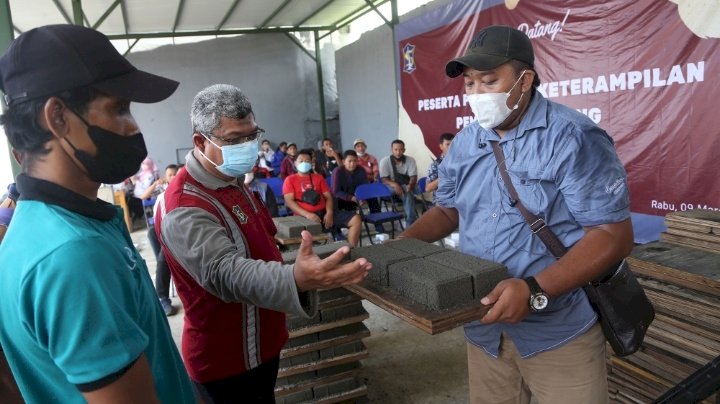 Pelatihan pembuatan pavinv/RMOLJatim