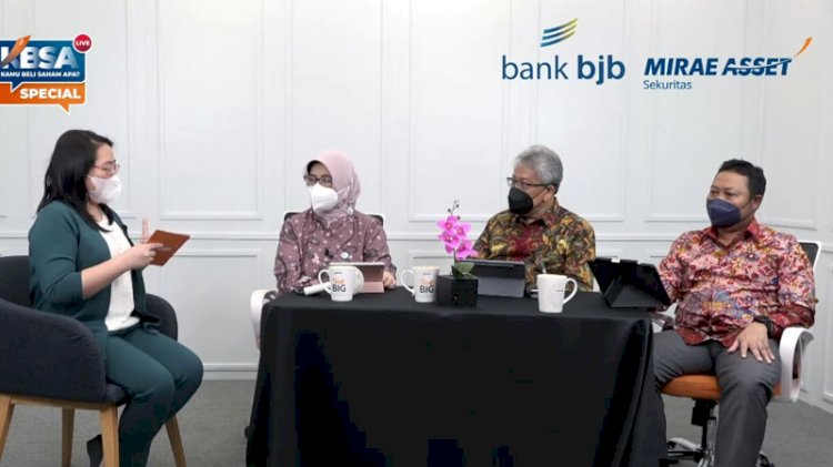 Acara Live Talk Show di Youtube Channel Mirae Asset Sekuritas, Kamis (10/3)./Dok