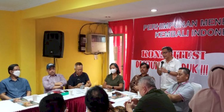 Sejumlah tokoh berkumpul dalam Perhimpunan Menemukan Kembali Indonesia/Ist