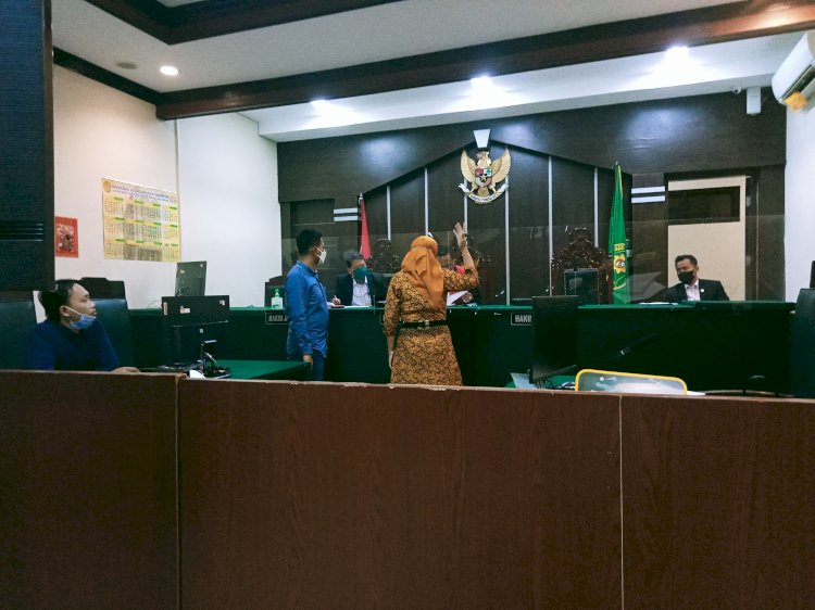 Sidang lanjutan kasus wanprestasi proyek wastafel penanganan Covid-19 Pemkab Jember/RMOLJatim