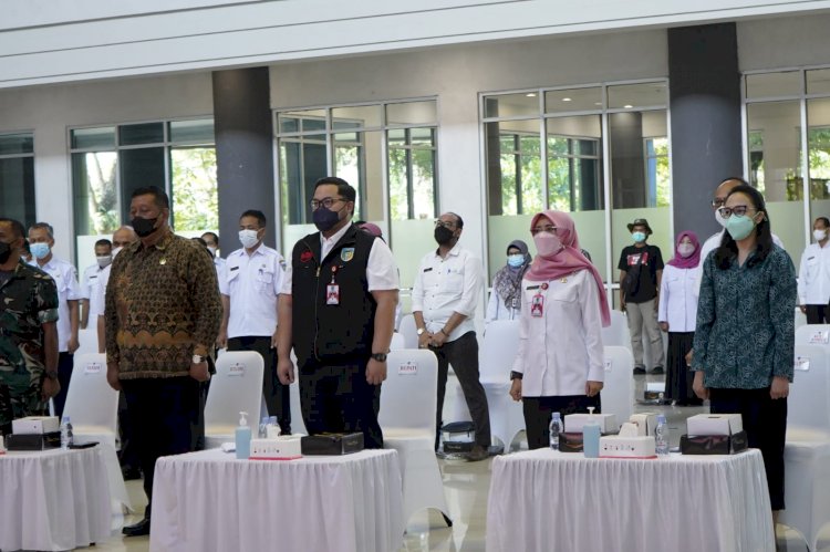 Bupati Kediri  saat menghadiri Musrenbang/Ist