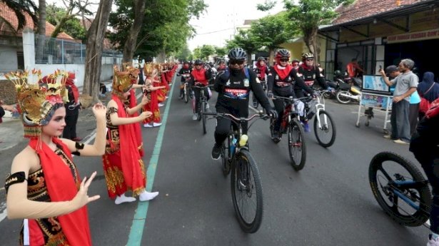 Pulang kampung, Ikawangi dari berbagai kota dan luar negeri gowes bareng/Humas