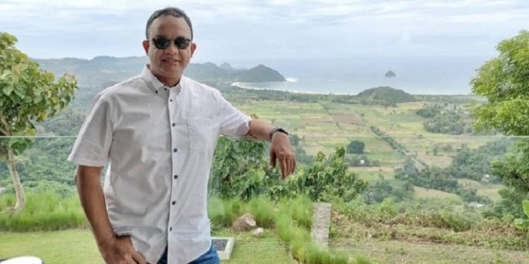Gubernur DKI Jakarta Anies Baswedan di Mandalika, NTB/Repro