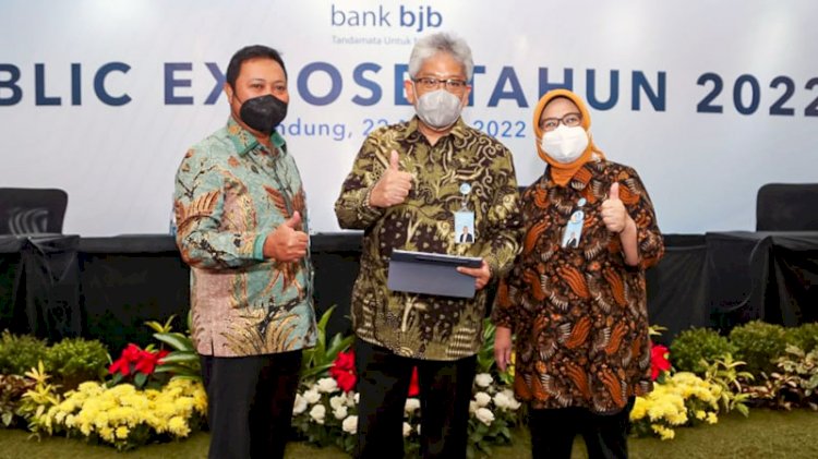 Publik Expose bank bjb yang digelar secara hybrid, Selasa (22/3)./Dok