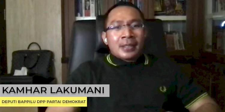 Deputi Bappilu DPP Partai Demokrat, Kamhar Lakumani/Repro