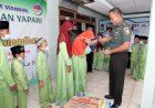 Dandim 0812 Lamongan Beri Santunan kepada Lansia dan Anak Yatim