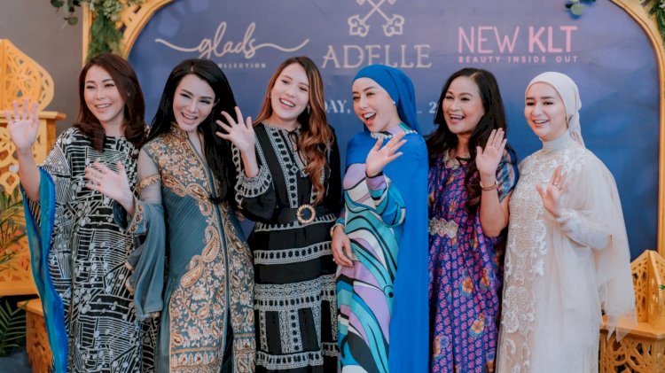 Model Gladys.collection bersama Adelle Jewellery dengan makeup support by KLT.Official, menyajikan Arabian Night.