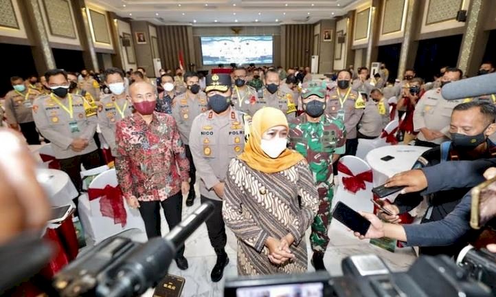 Rapat koordinasi lintas sektoral dalam rangka Operasi Terpusat Ketupat Semeru 2022/ist 