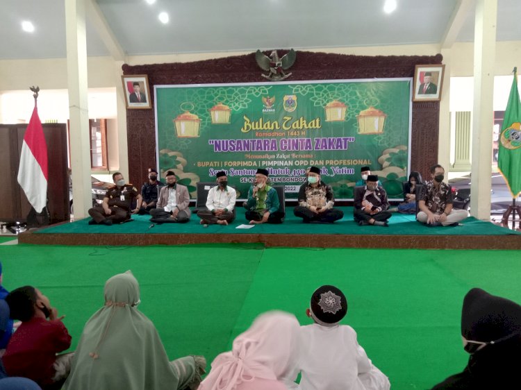 Suasana bulan zakat kabupaten Bondowoso/RMOLJatim 