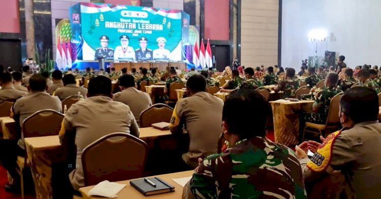 Rakor Angkutan Lebaran Tahun 2022 Provinsi Jawa Timur, di Hotel kawasan Kota Wisata Batu/RMOLJatim