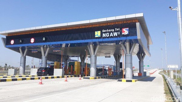 Pintu masuk tol Ngawi-Kertosono di Ngawi/RMOLJatim