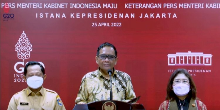 Menteri Koordinator Bidang Politik, Hukum, dan Keamanan, Mahfud MD/Net