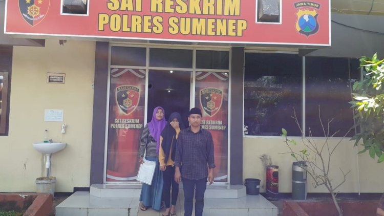 Korban pemerkosaan usai melaporkan di Mapolres Sumenep/RMOLJatim