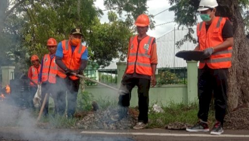 Perbaikan jalan secara spot-spot di Kabupaten Ngawi/RMOLJatim