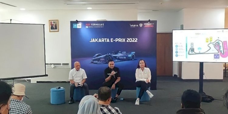 Jumpa Pers Formula E Jakarta/Net