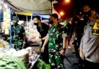 Dandim Pimpin Sidak Migor di Pasar Tajung Anyar Kota Mojokerto