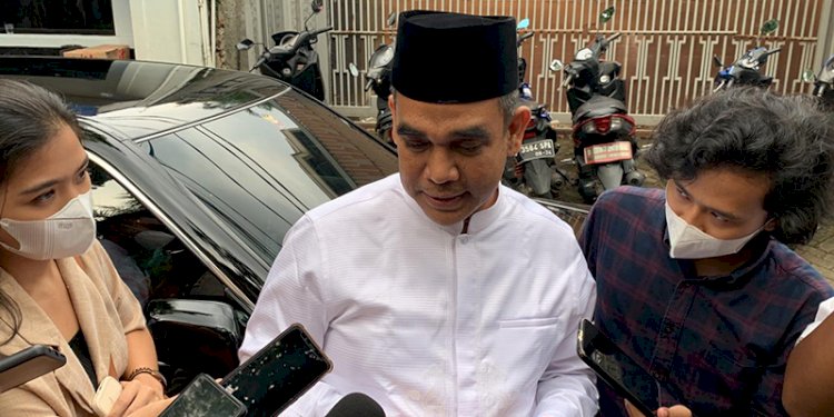 Sekjen Gerindra Ahmad Muzani saat ditemui usai mendampingi Prabowo bertemu Megawati Soekarnoputri di Teuku Umar, Menteng, Jakarta Pusat/RMOL