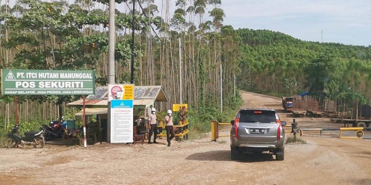 Dahlan Iskan sampai di portal menuju IKN Nusantara/Ist
