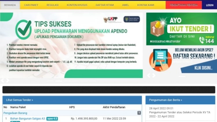 LPSE Pemkot Surabaya/ist