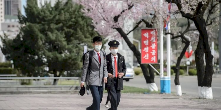 Korea Utara memberlakukan lockdown nasional terkait wabah Covid-19 pertama kali di negeri itu /Net