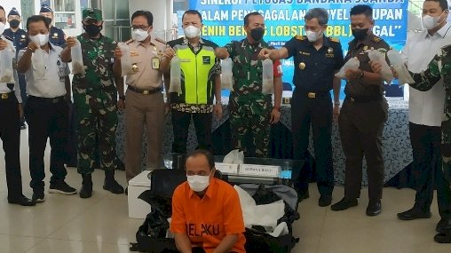 Tersangka penyelundupan BBL yang diamankan