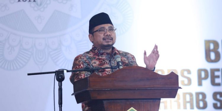 Menteri Agama Yaqut Cholil Qoumas/Net