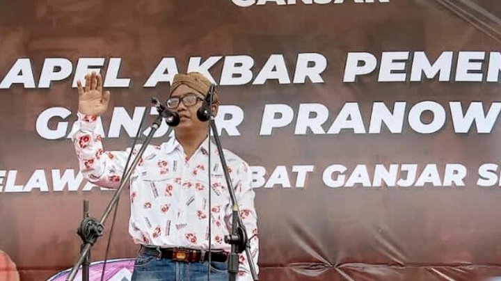 Faizudin ketua sahabat ganjar jombang/ ist