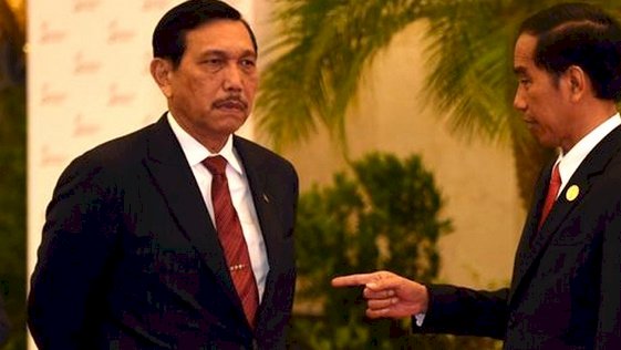 Luhut dan Presiden Jokowi 