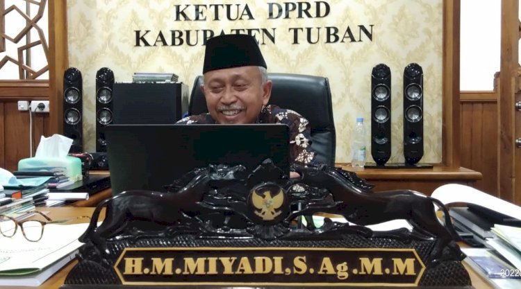 Ketua DPRD Tuban HM Miyadi/RMOLJatim