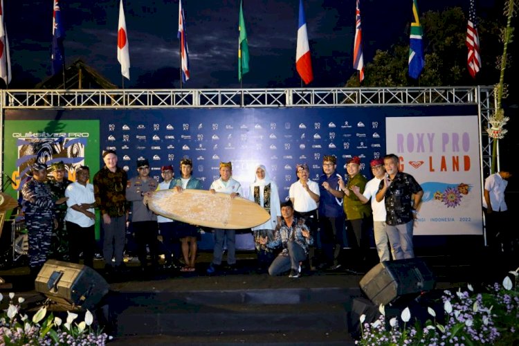 Pembukaan World Surf League/Humas