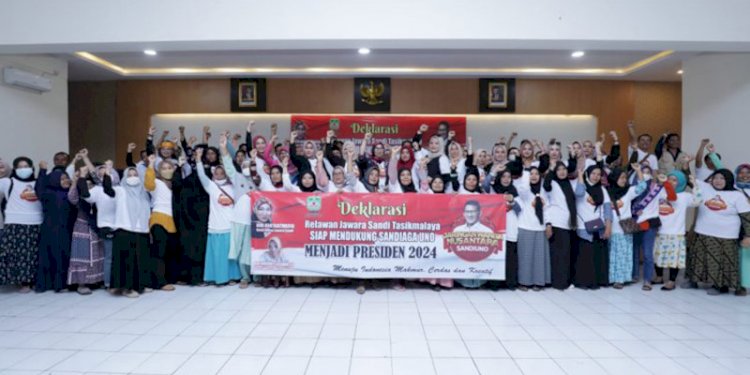 Deklarasi dukungan untuk Sandiaga Uno di Pilpres 2024/Ist