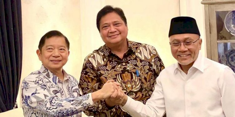 Koalisi Indonesia Bersatu antara Partai Golkar, PAN, dan PPP/RMOL