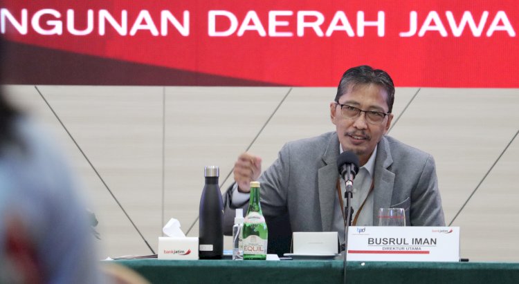 Direktur Utama Bank Jatim Busrul Iman/Ist