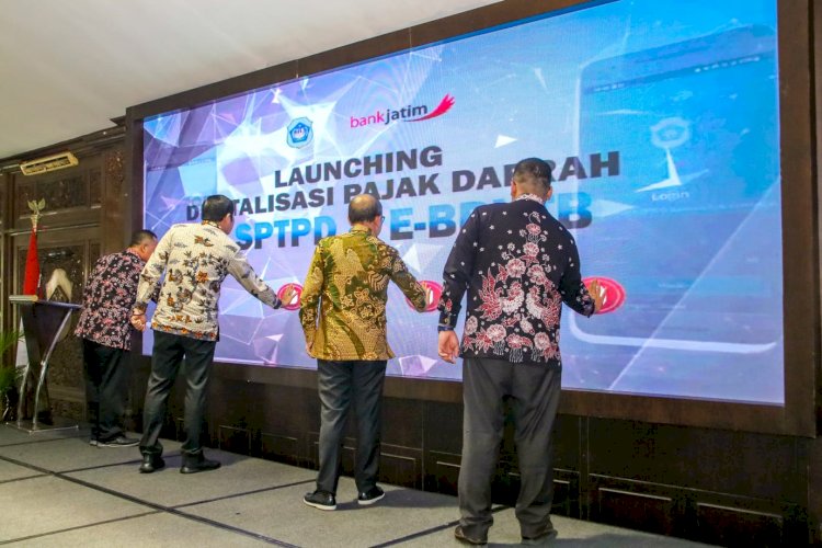 Launching E-SPTPD dan E-BPHTB/RMOLJatim