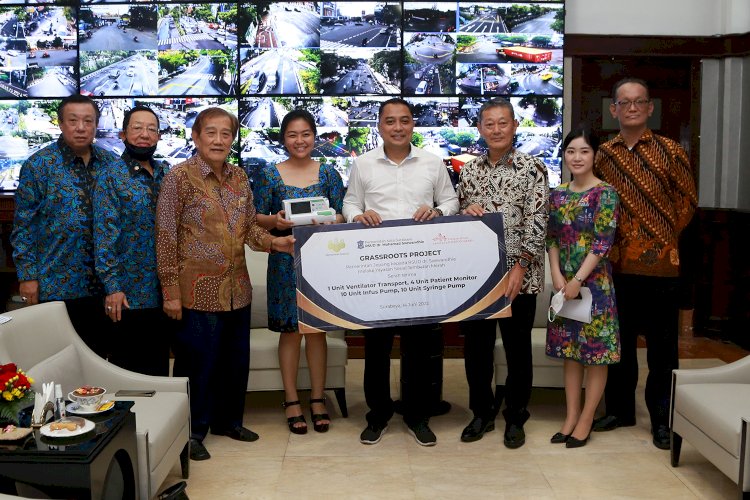 Wali Kota Eri Cahyadi bersama jajaran Konsulat Jenderal Jepang di Surabaya/RMOLJatim