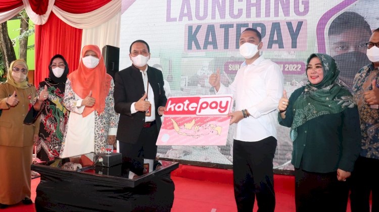 Launching program KatePay di SMP Negeri 42 Surabaya, Selasa (14/6)/Ist