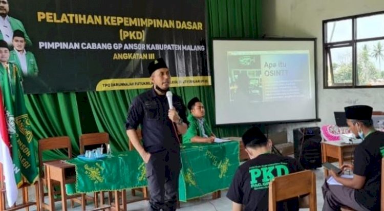 Wakil Sekretaris PW GP Ansor Jawa Timur, Zulham Akhmad Mubarrok/Ist