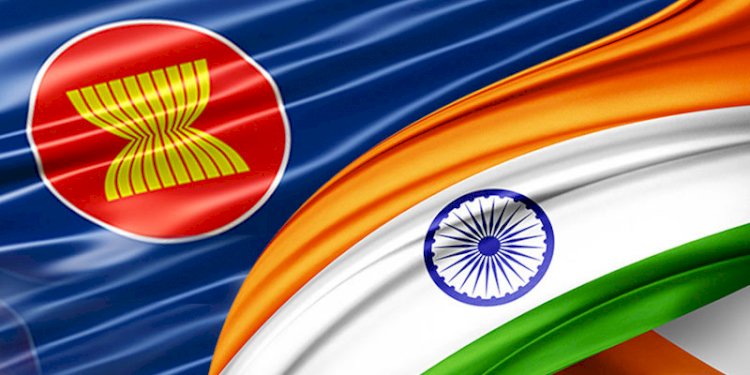 Bendera India dan ASEAN/Net